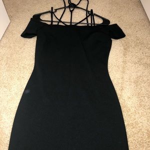 Off the shoulder LBD- Charlotte Russe